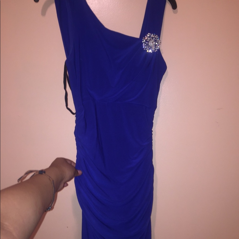 Navy blue dress